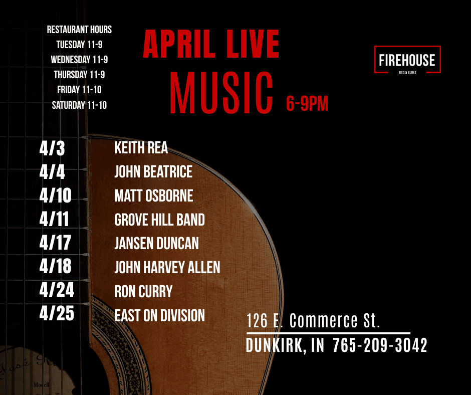 April Live Music