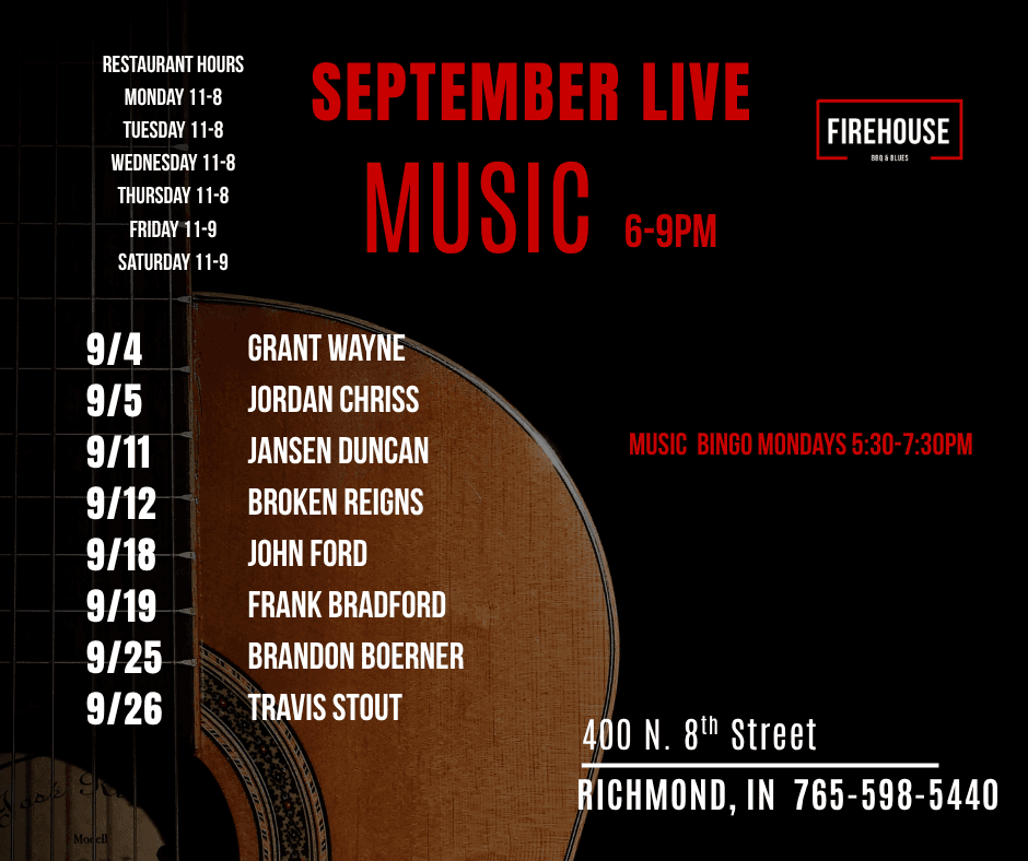 September Live Music