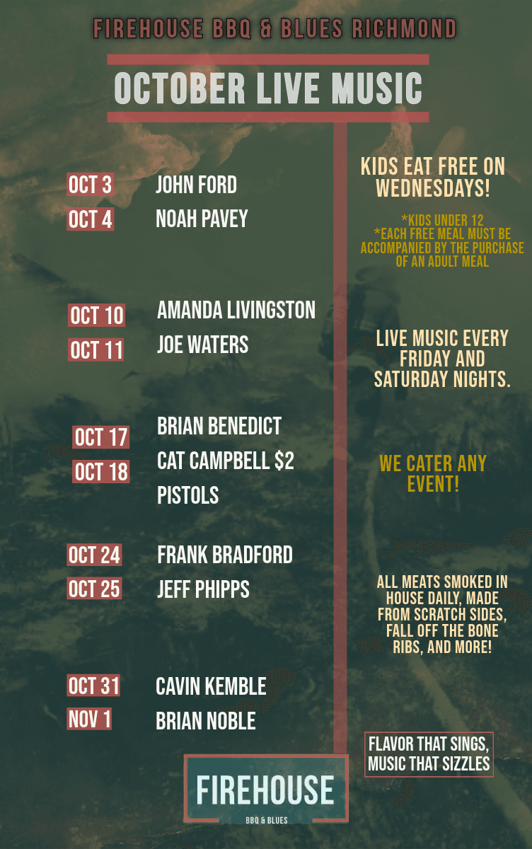October Live Music