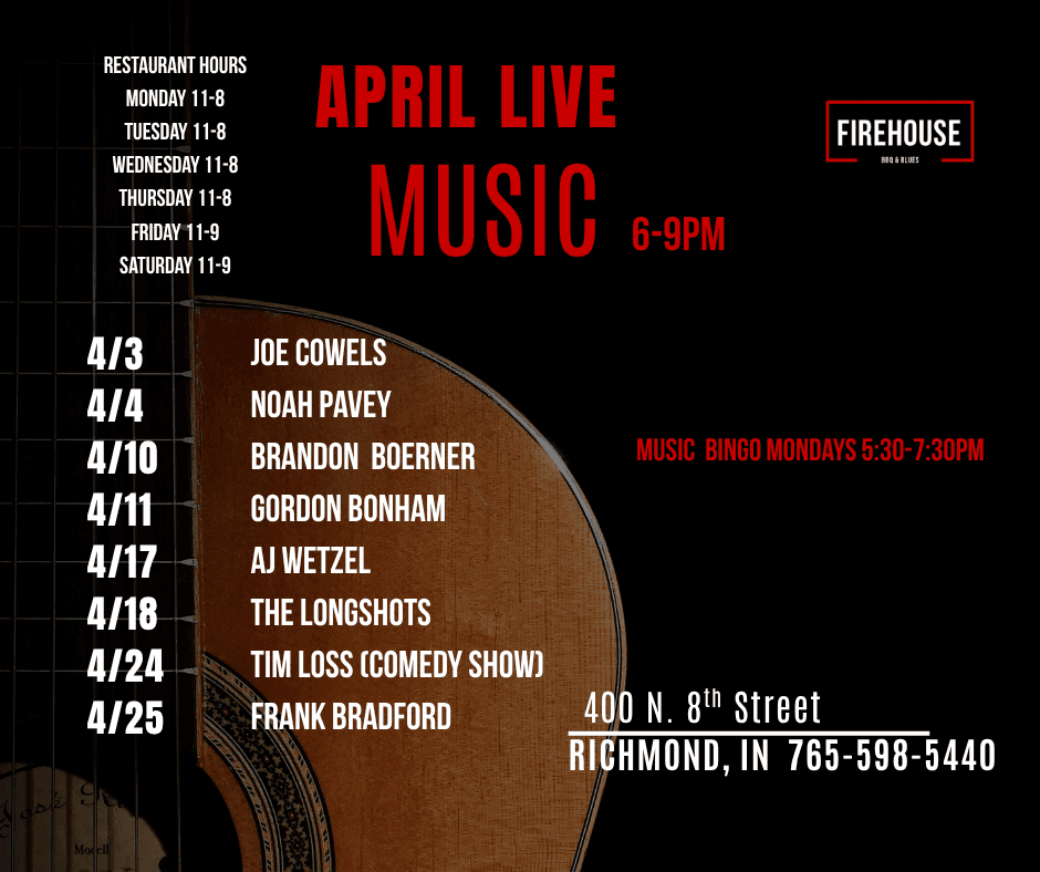 April Live Music