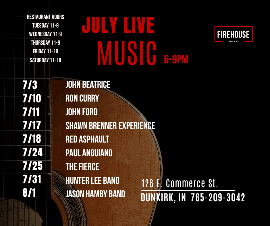 July Live Music
